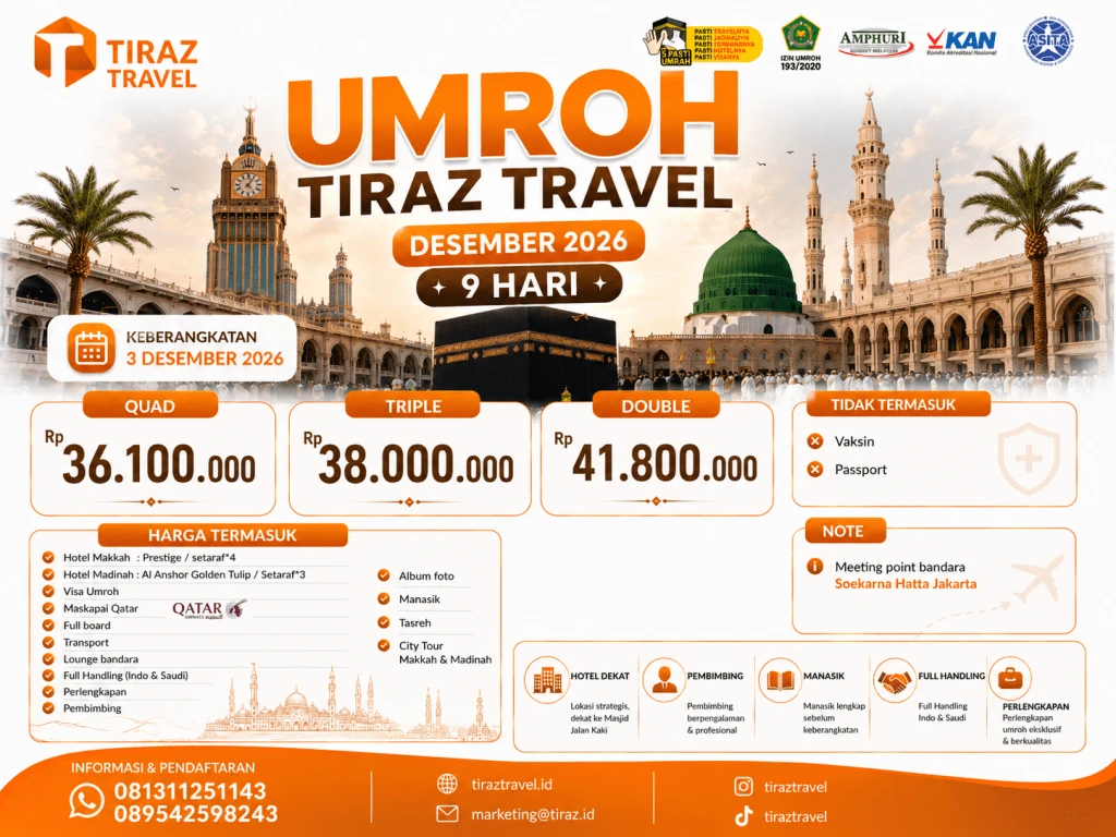 Travel Umroh Desember 2026