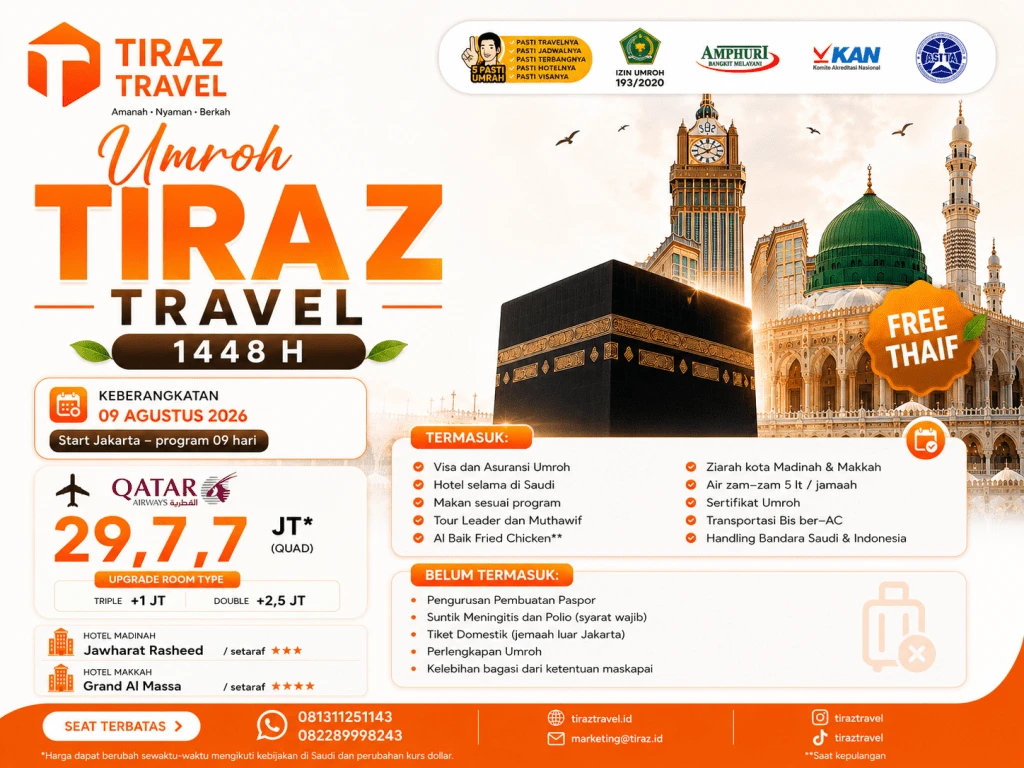 Umroh Agustus 2026